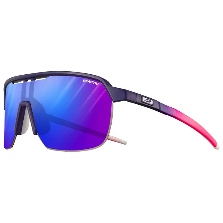 Lunettes de Soleil Julbo Frequency Mat Violet Rose Reactiv High Contrast 1-3