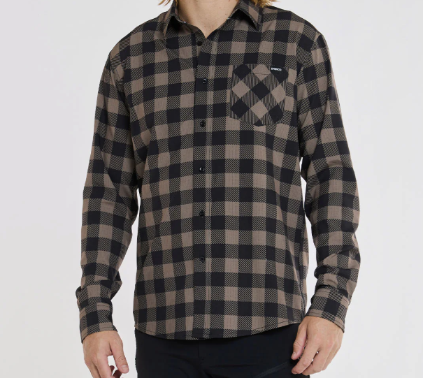 Mens Long Sleeve Button Up Jack