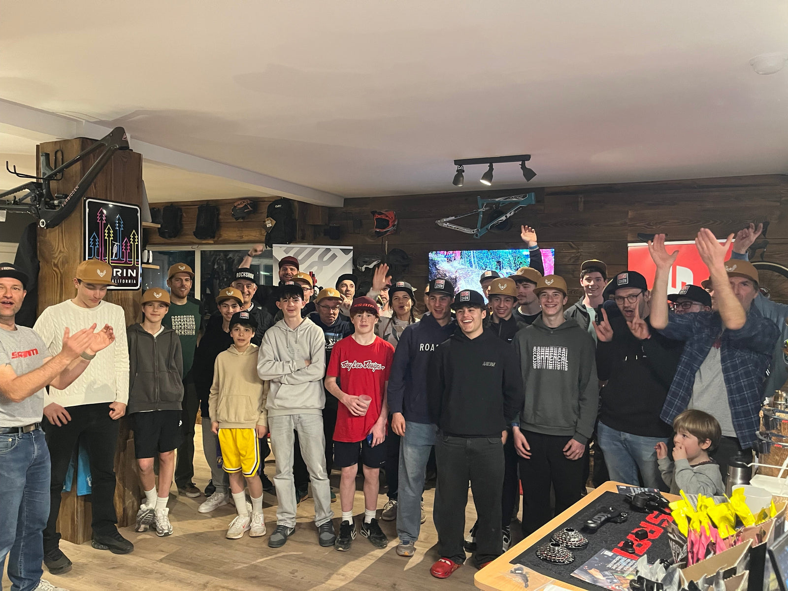 Soirée présentation Sram DH