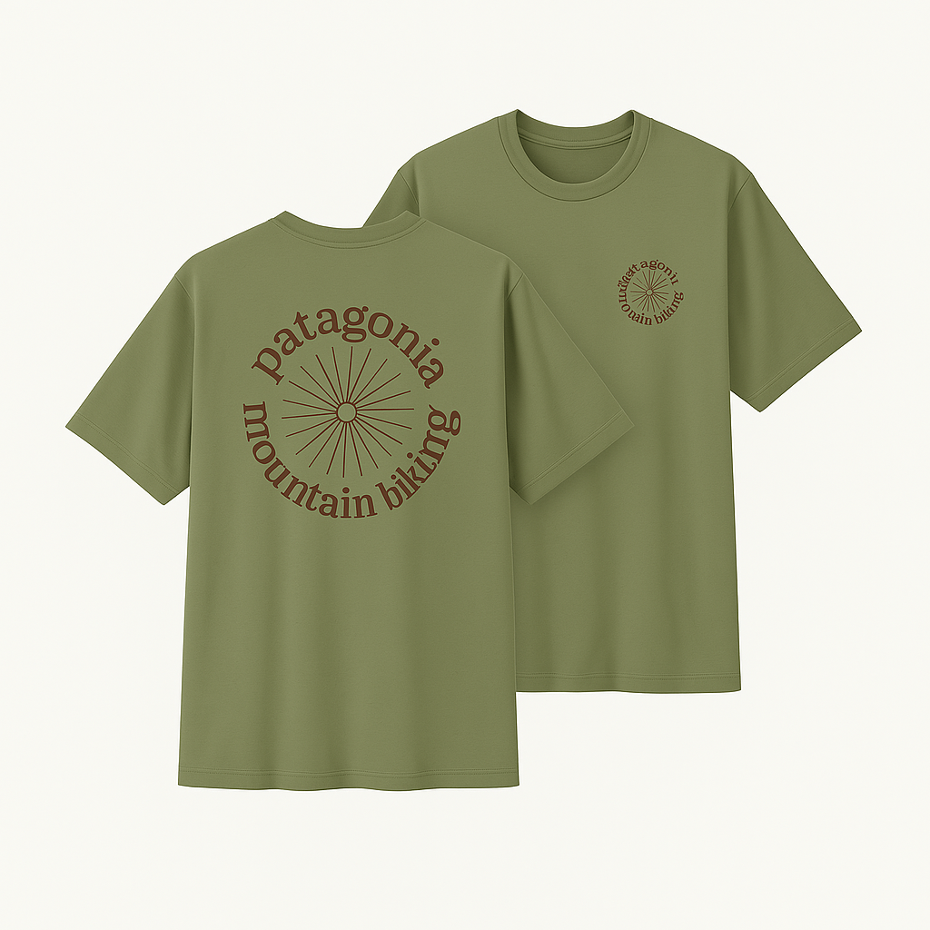 T-Shirt Biking mountain